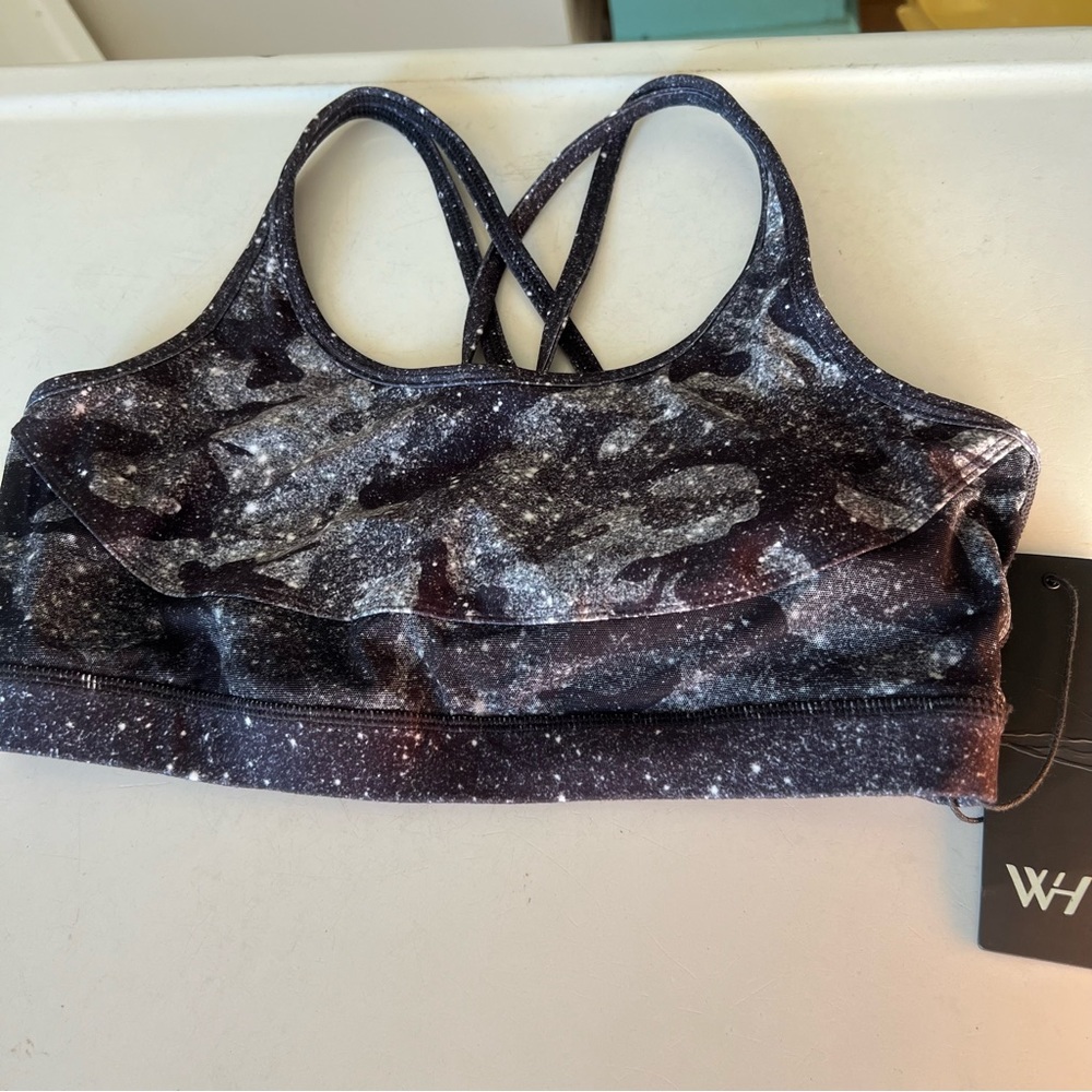 Wear it to Heart Strappy Sports Bra